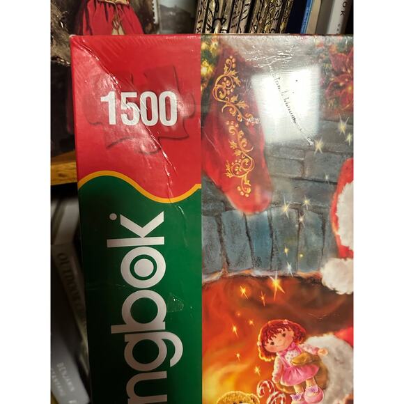 Springbok 2012 Santa's Return 1500 Piece Jigsaw Puzzle Geisinger New Sealed USA - Picture 2 of 5